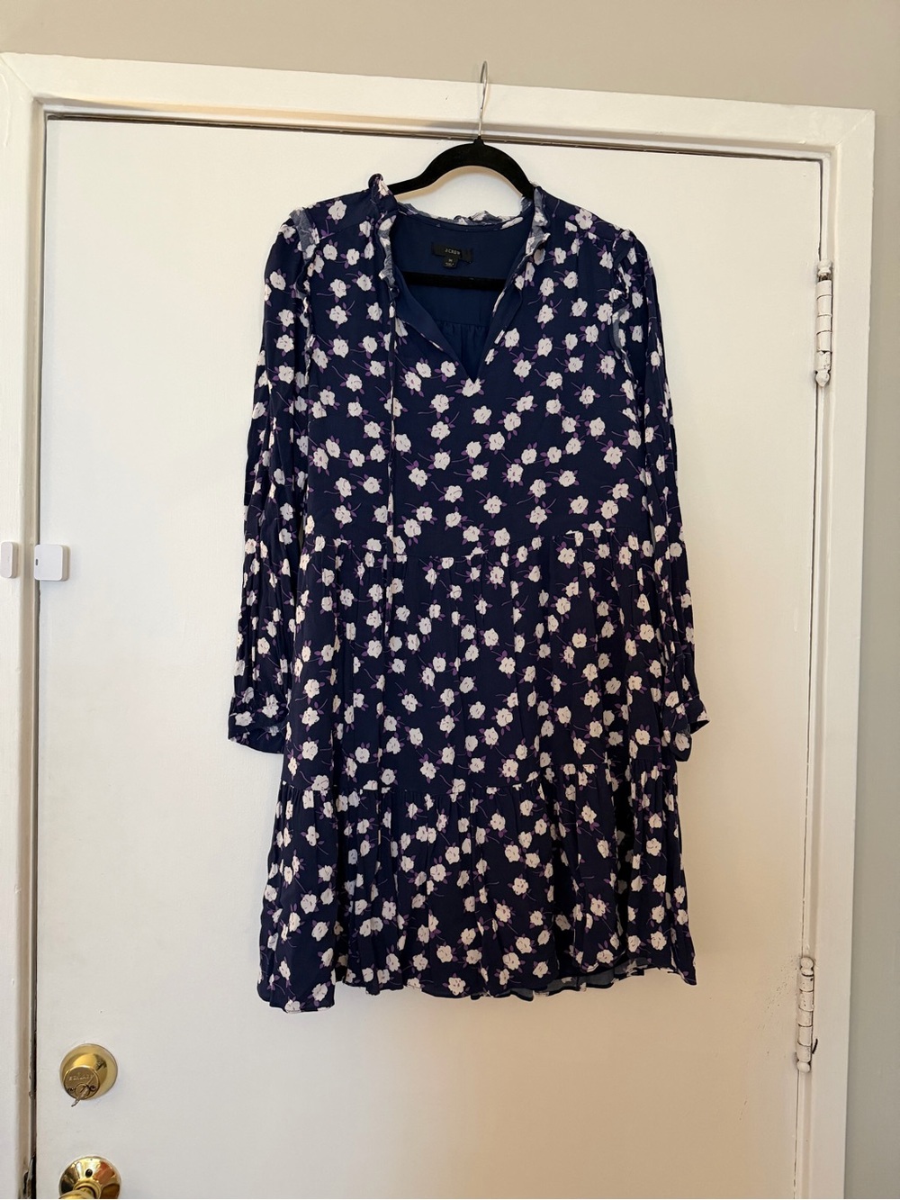 J. Crew Tiered Swing Dress